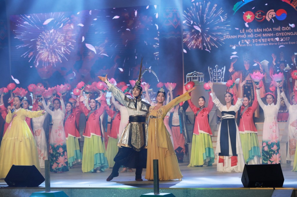 10일 개막식 리허설 한국 베트남 피날레공연