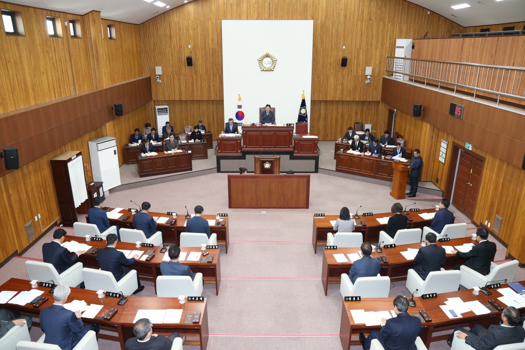 20181126 제238회 경주시의회 제2차 정례회 1차 본회의