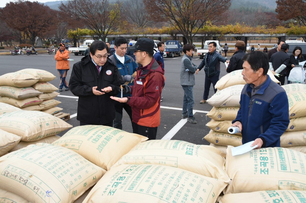 3. 주낙영 경주시장, 공공비축미 매입현장 방문 (4)
