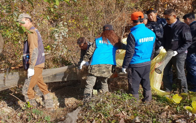 5. 경주시, 야생동물 불법 포획시설 제거 (2)