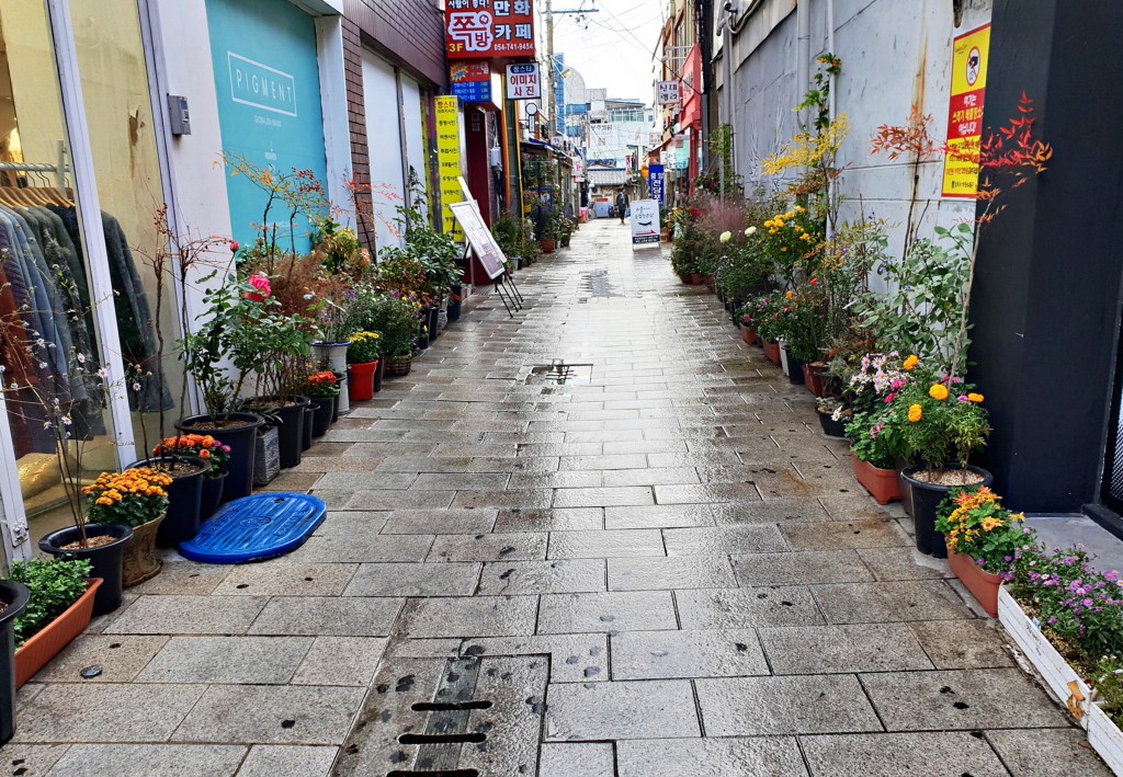 6 중부동 도시 속 아름다운 골목길 힐링 공간 조성 (1)