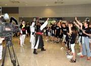 지난7월 안동유교랜드에서 열린 조선좀비런 모습