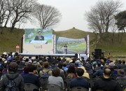 1. 월성 해자 정비.재현 공사 착공식에서 주낙영 경주시장이 인사말을 하고 있다.(2)