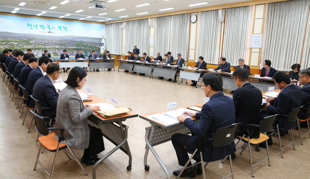 주낙영 경주시장, 현장행정 강조하며 내실 있는 업무 추진 당부(1)