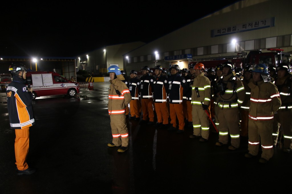 20191128 경주소방서, 4분기 긴급구조통제단 야간 불시출동 실시(6)