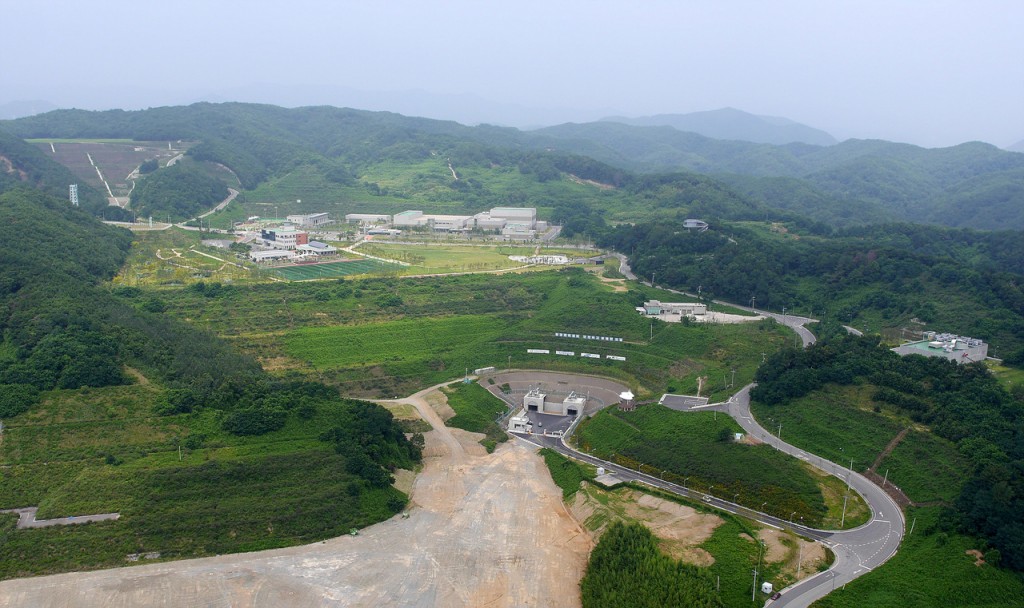 경주 방폐장전경