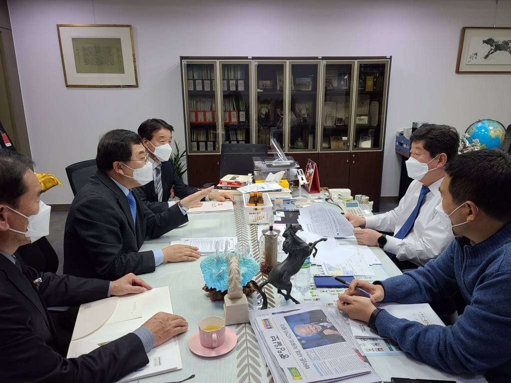 1-4. 주낙영 경주시장, 국회 방문 내년도 국비지원 증액 건의