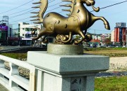 1. 경주시, 교명주 상징조형물 설치, 천년역사도시 표현 (3)