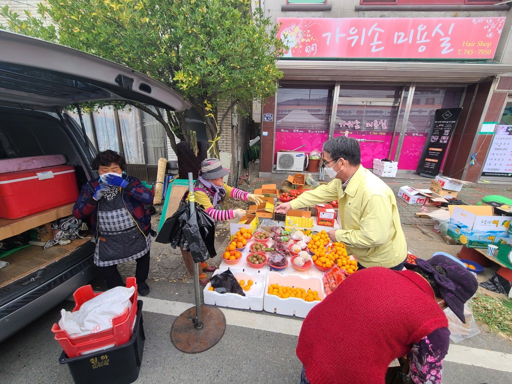 3. 안전한 불국동 만들기, 마스크 착용 지도 및 홍보 (1)