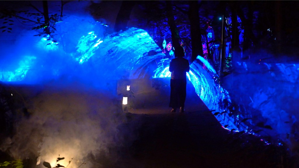 신형 포그(안개)머신과 홀로그램, 레이저의 조화로 환상적인 모습을 표현하는 '신라를 담은 별(루미나 나이트 워크)'-4