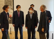 14일 박병석 국회의장은 경주엑스포대공원 솔거미술관을 방문했다.