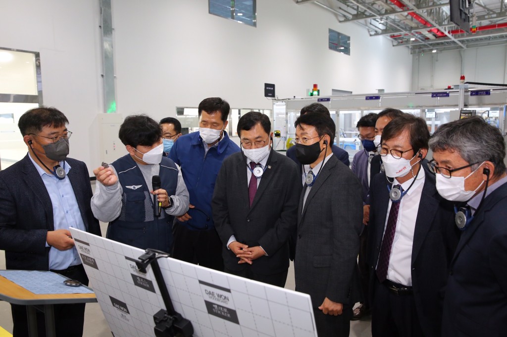 2-2. 경주시, 현대엠시트㈜ 신설공장 현장 방문 간담회 개최