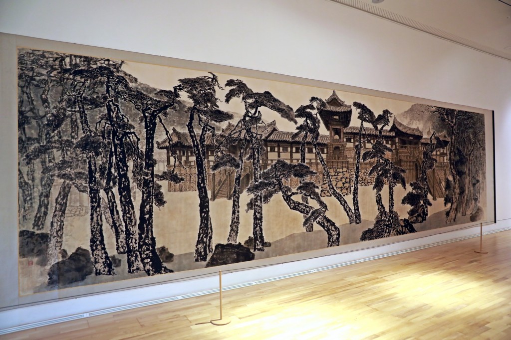 3_작품 '천년배산' 1996년 작(880x243.5cm)