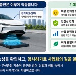 경북 전기차 차세대 무선충전 규제자유특구 임시허가